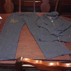Victoria's Secret hoodie sweatshirt and pant set